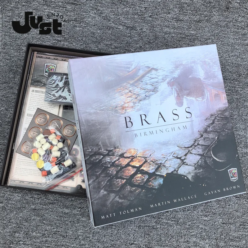 Brass: Birmingham Board Game 2-4 Players For Family/Party English Strategy Entertainment Card Game Popular juegos de mesa