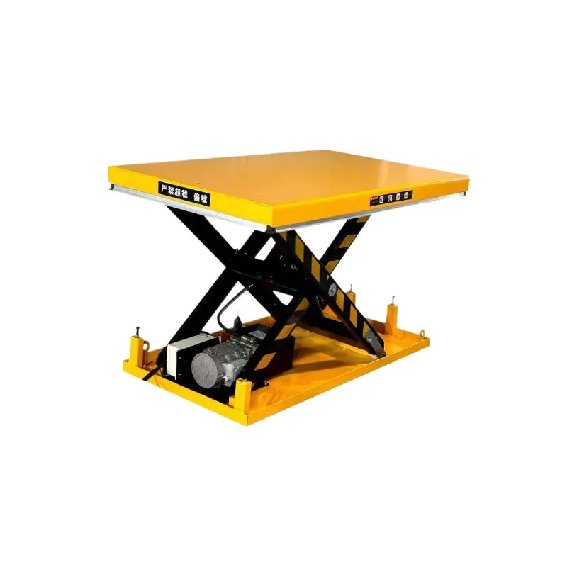 Heavy Duty Fixed Scissor Lift Table For Stage Lifting Loading Unloading Platform Hydraulic Hoist Transportation Equipment