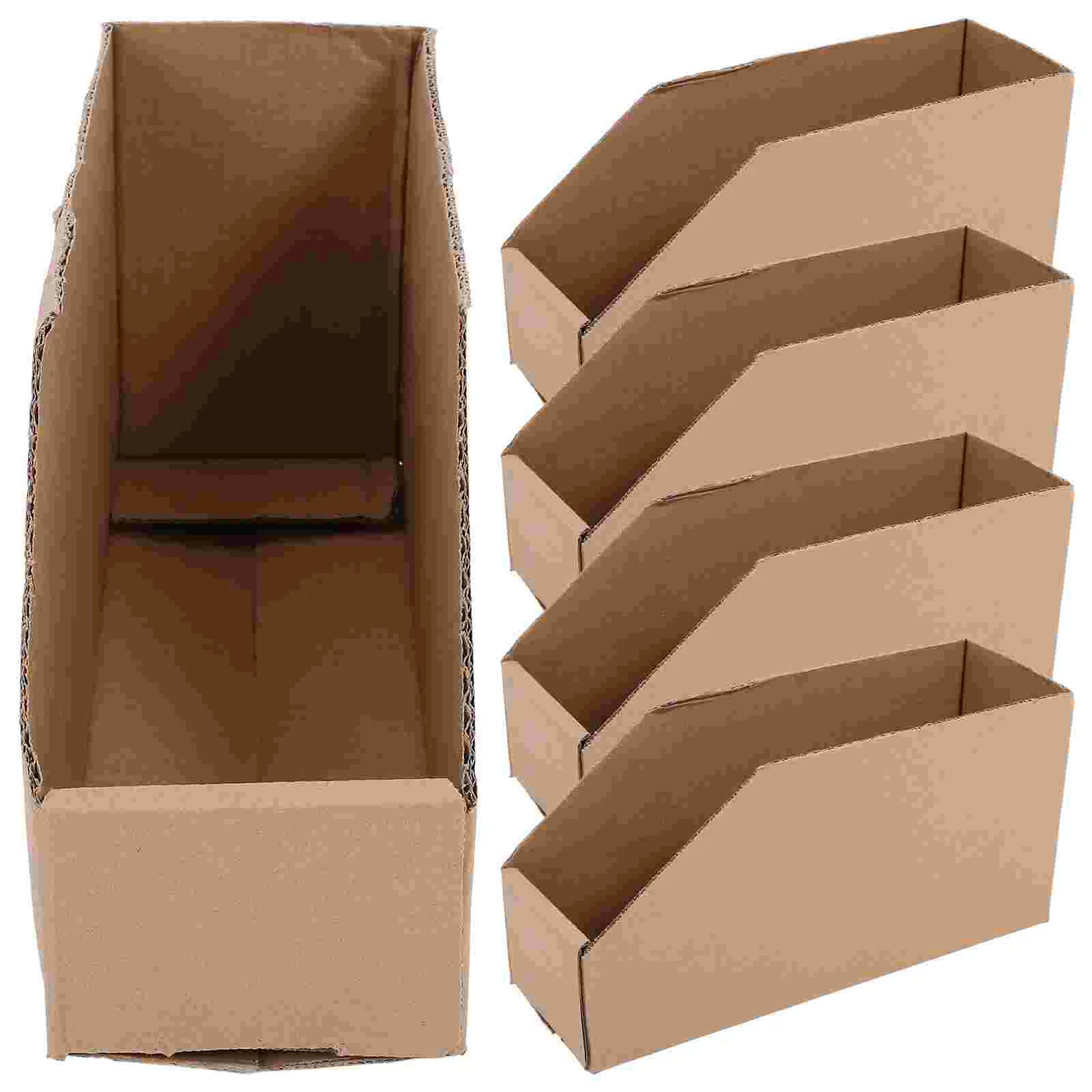 5 Pcs Warehouse Sorting Cartons Boxes for Moving Cardboard Corrugated Small Business Empty Packaging