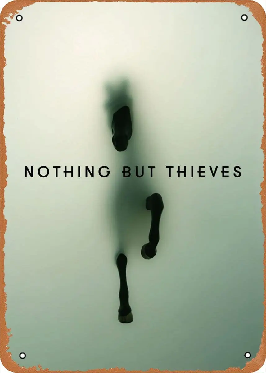 Vintage Metal Tin Sign Nothing But Thieves Poster Miscellaneous Posters Musical Bar Pub Cafe Wall Kitchen Bathroo Poster Ka sign