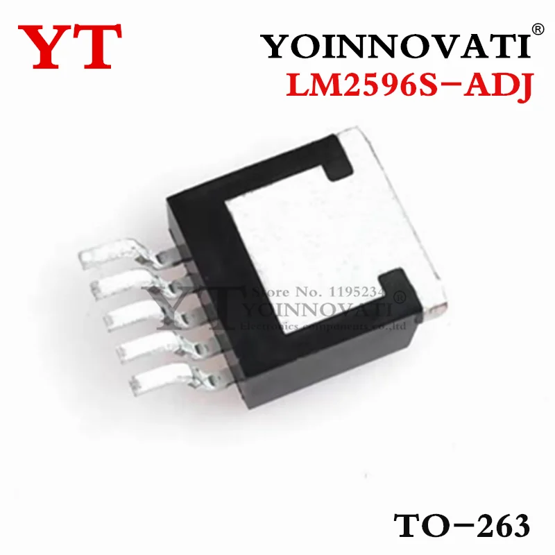 5pcs/lot LM2596S-ADJ LM2596S LM2596 TO-263 IC