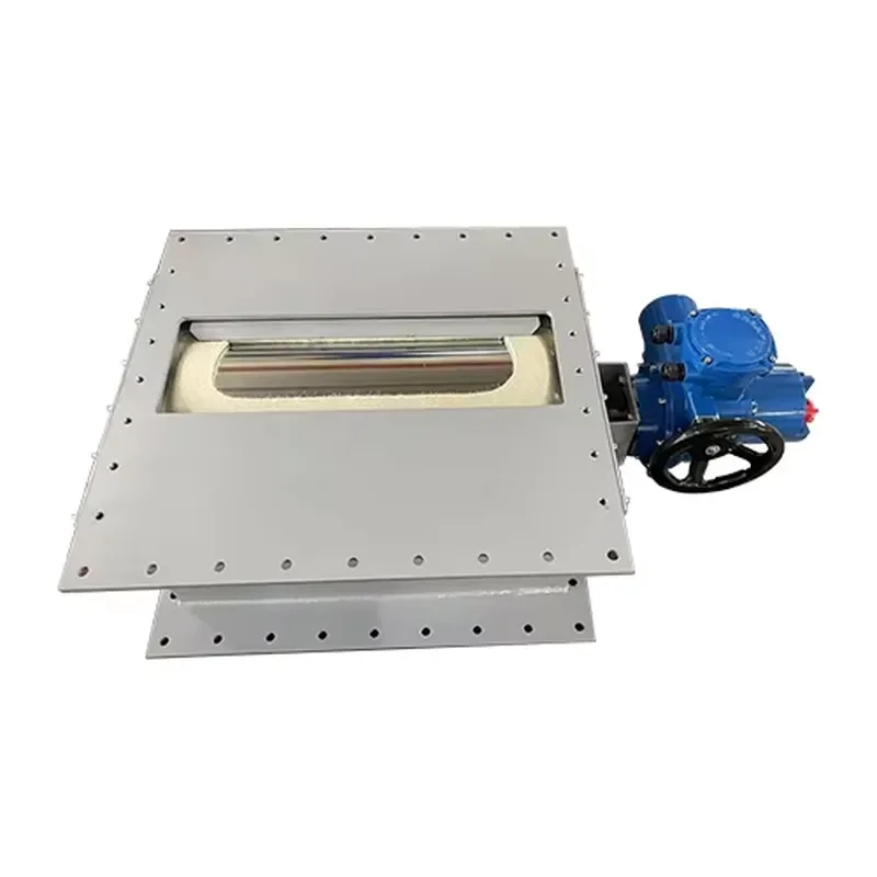 Low Price 220V/380V Automatic/Manual Control Electric Flow Valve DN15-DN25 High-temperature Oil Cement Silo Discharge