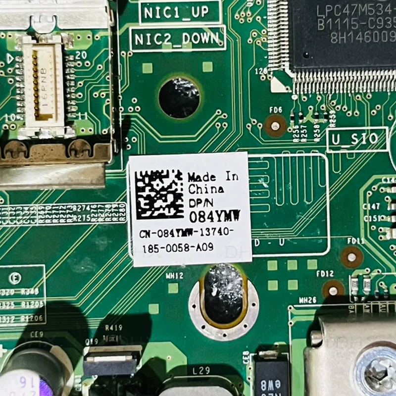 CN-084YMW For DELL ​PowerEdge R510 Motherboard 084YMW 84YMW LGA1366 DDR3 Mainboard 100% Tested Fully Work be Fast shipping DH