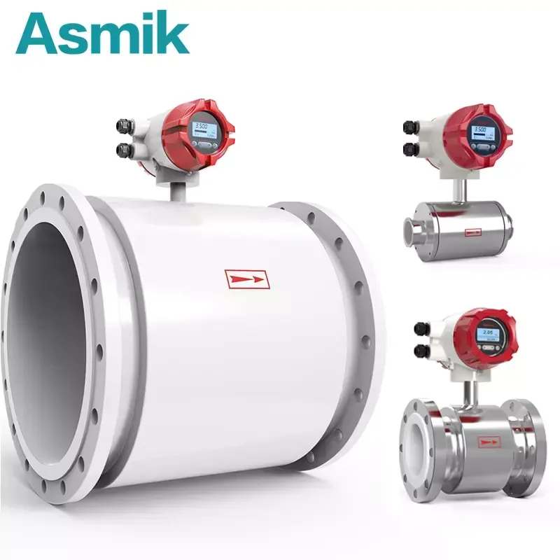 Electromagnetic Flow Meter Digital Display Water Flow Meter Controller Intelligent Water Flow Meter