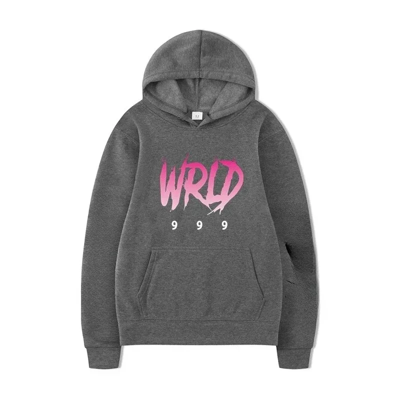 سويت شيرت بقلنسوة أنيق للرجال البالغين في الهواء الطلق، نمط عصير المغني الأمريكي، طباعة الشارع، كاجوال فضفاض، دافئ، مريح #2