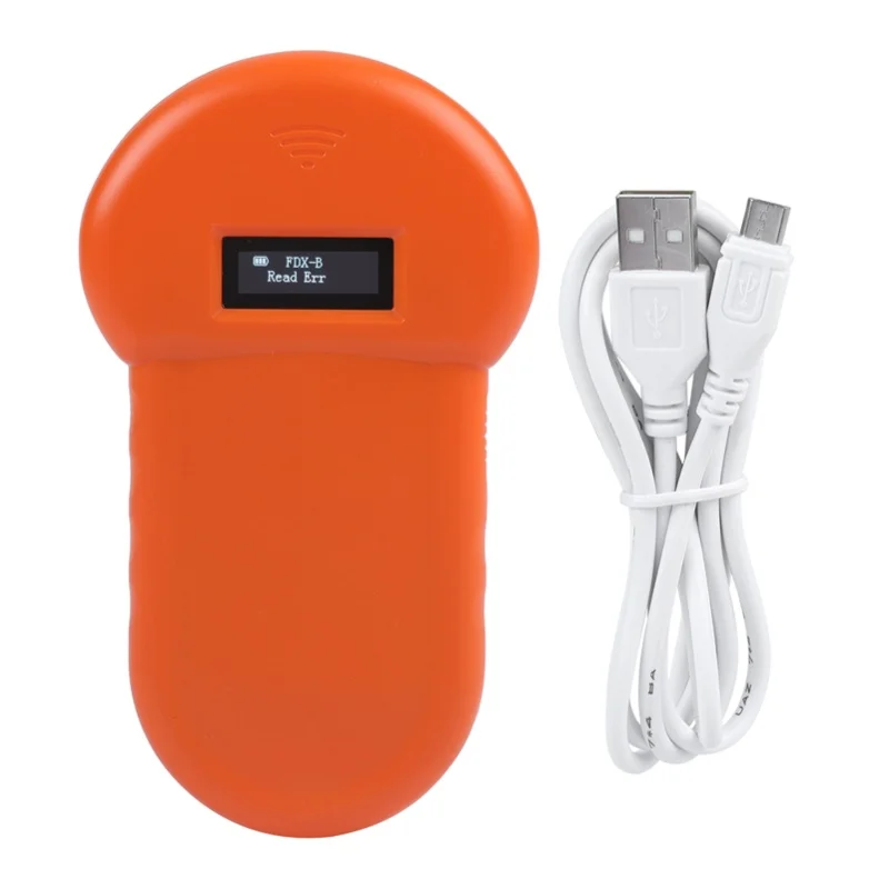 134,2 kHz LCD ISO ID Chip Tierleser RFID Hund Mikrochip Handheld Haustierscanner