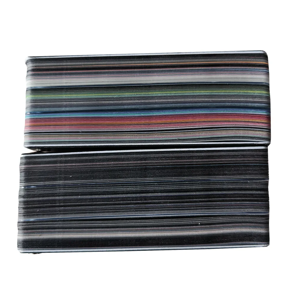 2 Sets PET Liner Vinyl Sample Book Car Wrap Film Swatch Book - Automotive Paint Color Matching Tool