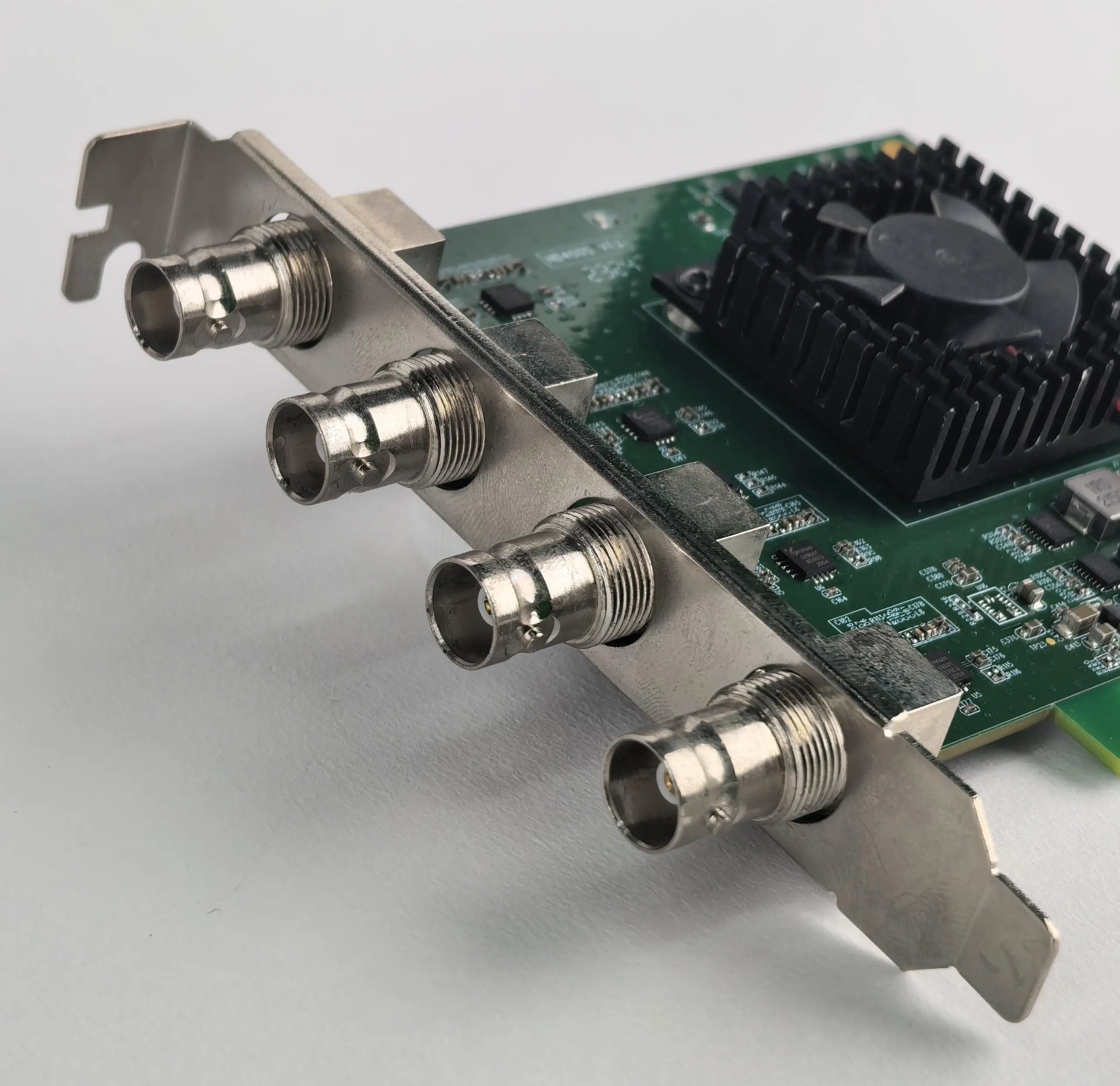 Quad SDI Video Capture Full HD 1080p60 4 Channel SDI Pcie Card for OBS Vmix Wirecast Streaming Windows Linux OS