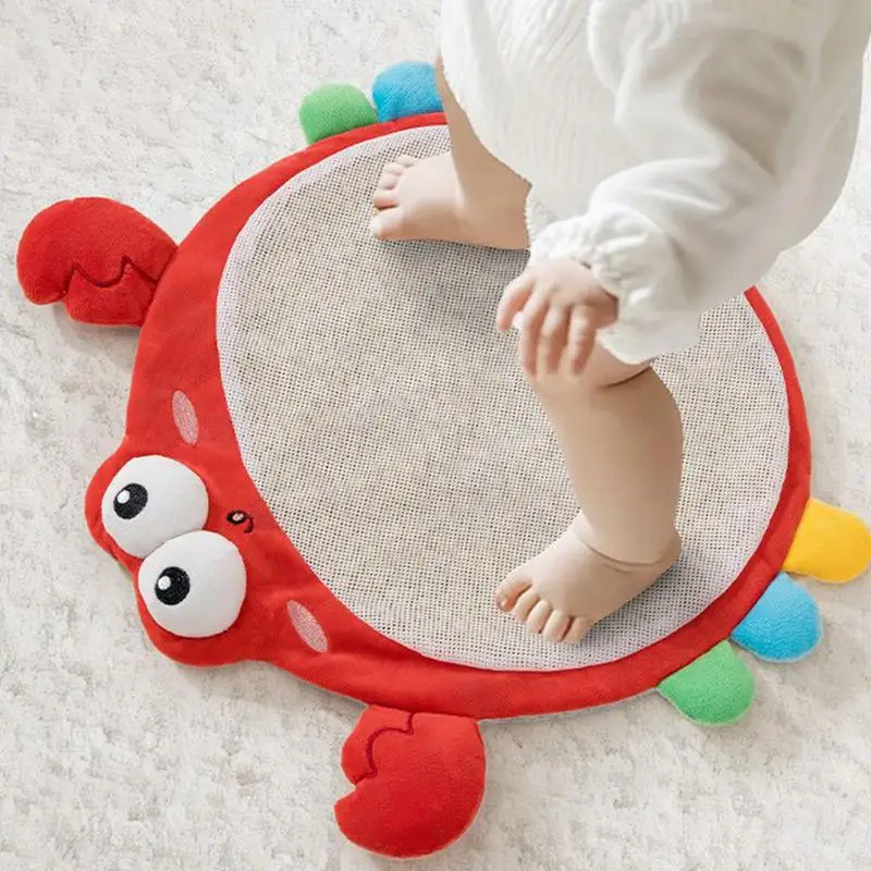 Calma para baixo brinquedos bebê pisando no saco de soja acalmar brinquedos animais de pelúcia cedo bonecas educacionais mão-olho coordenação sleep aid