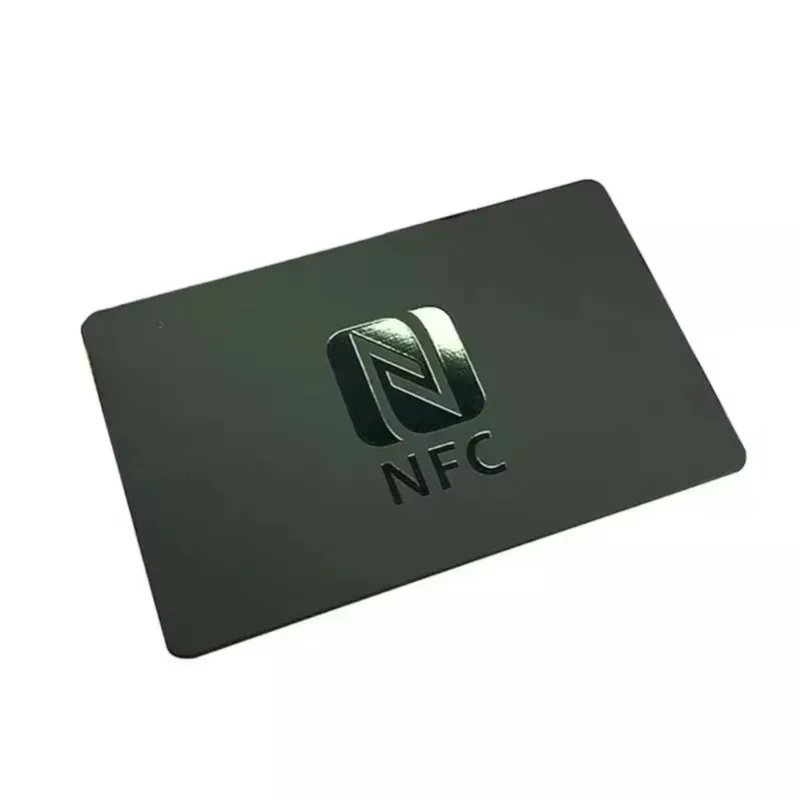 Wholesale Customized NFC Business Card Tag 213 Programmable Smart Luxury QR Code PVC VIP NFC Business Card