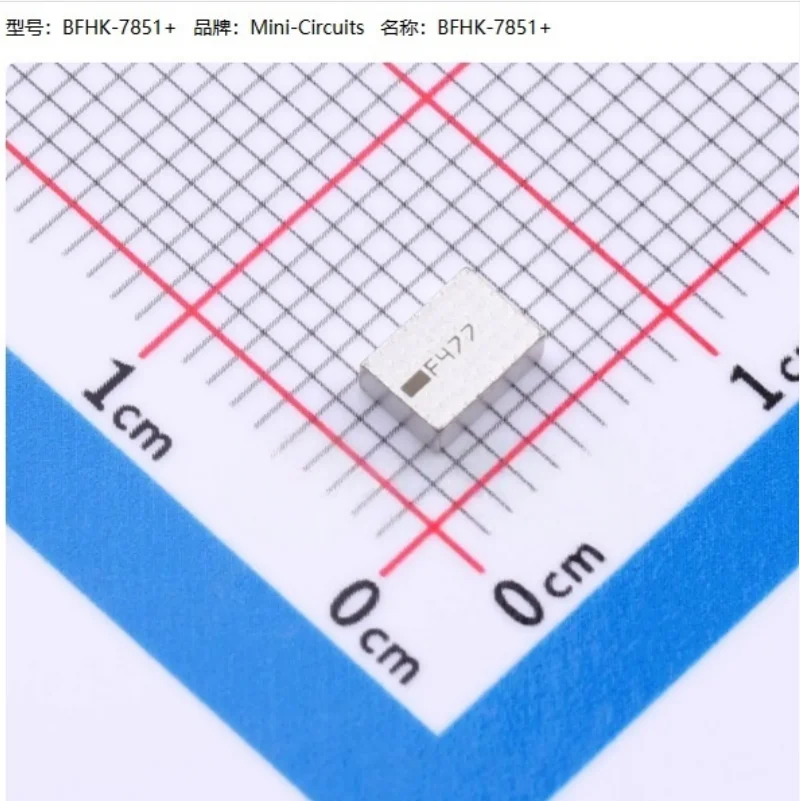 BFHK-7851+ Center frequency 15.6GHz, absolute bandwidth 13.9GHz~17.5GHz, impedance 50Ω