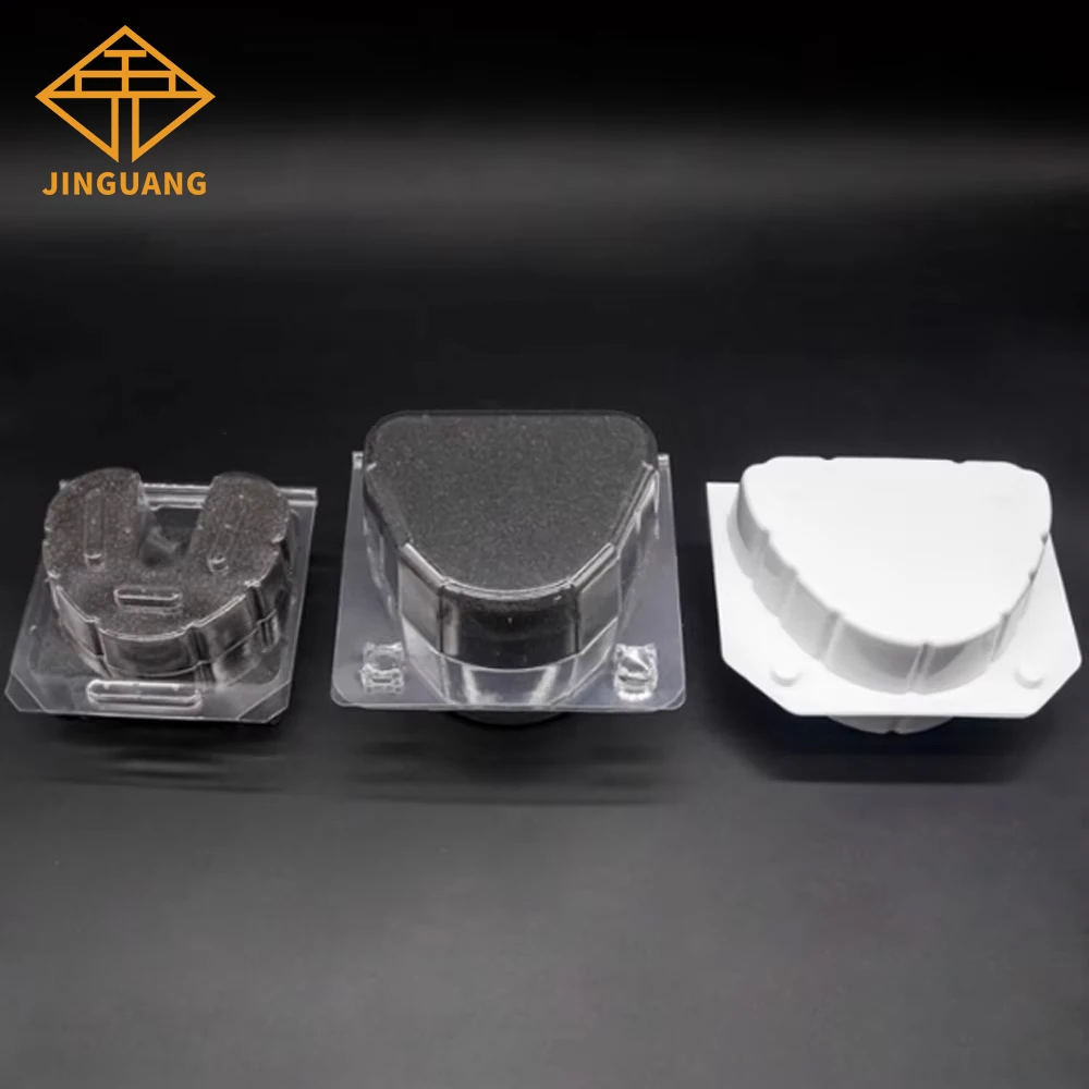 50pcs Denture Model Storage Boxes Dental Implant Storage Plastic Tooth Box With Foam Sponge Teeth Case