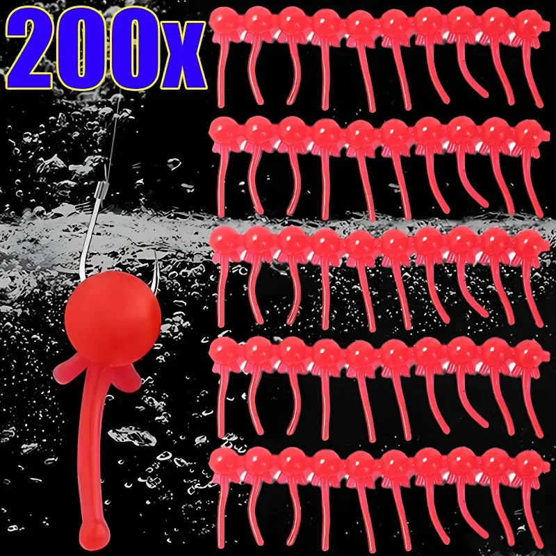 Dynamic Soft-bead Fishing Bait Boxed Sea Fishing Anti-bottom Floating Action Lures The Baits Bionic Dynamic Tail Baits Tool