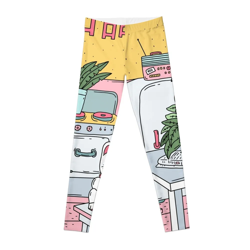 

Maneki Plants Leggings for fitness workout clothes for Womens Leggings