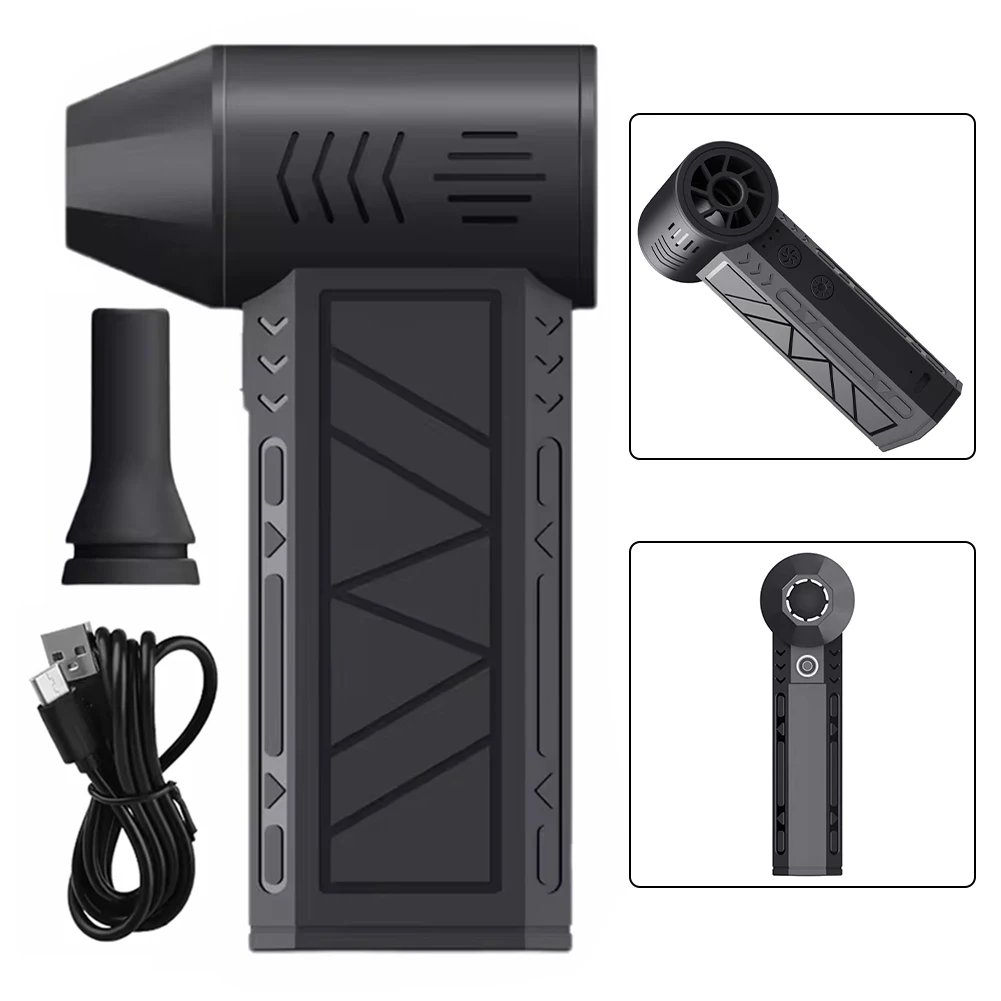 

Compact Blower Air Duster Cleaner Dust Cleaning 12*6*3cm Integrated LED Light Lightweight And Portable Robust Motor