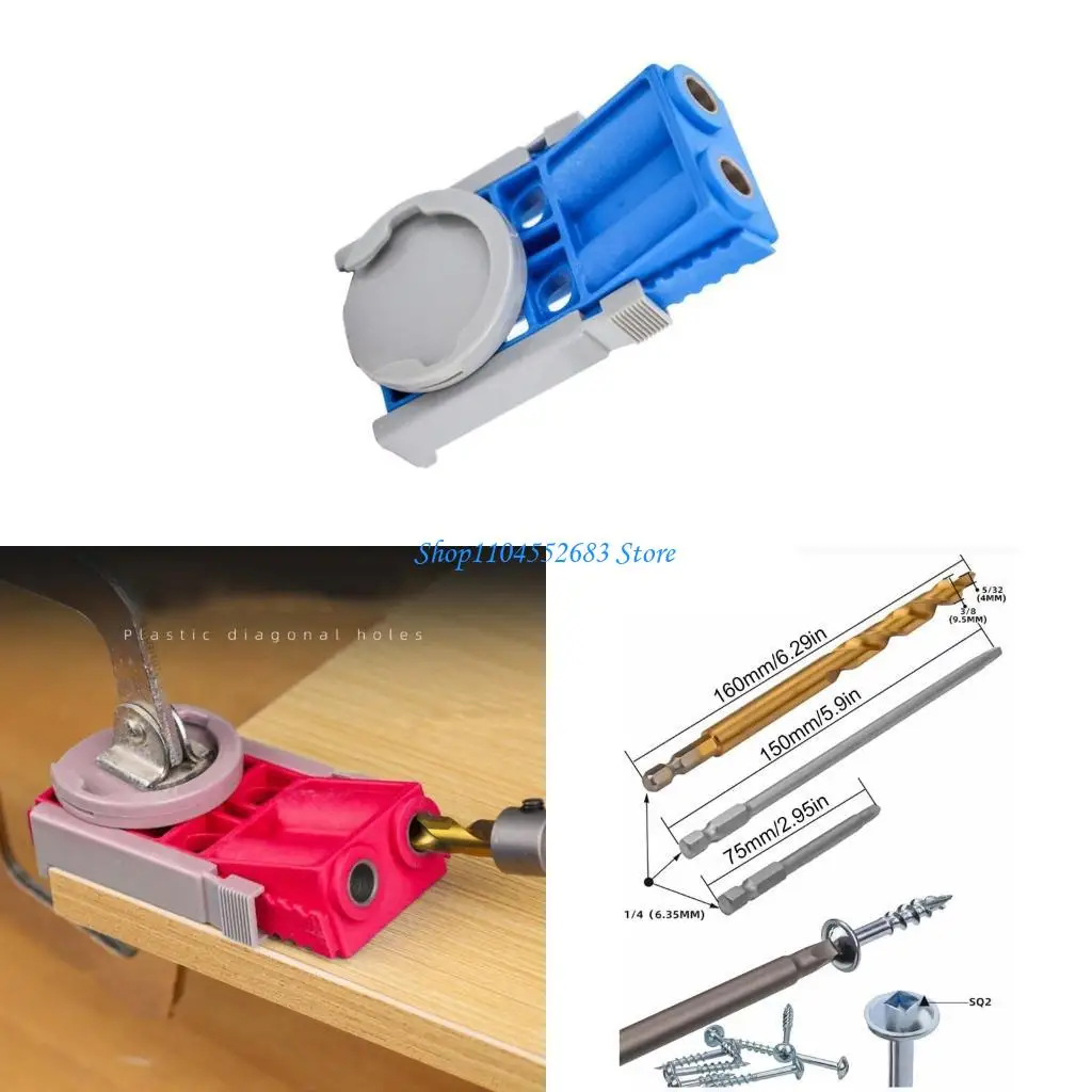 

Y6gd wordworking guide guide dowel Jig Precise Dolement Specenting Selfering