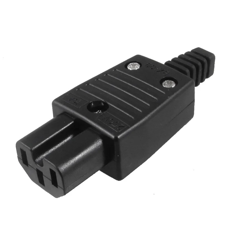 B03B-6X Schwarz IEC320 C15 Buchse Steckdose Netzteil Stecker AC 250V 10A