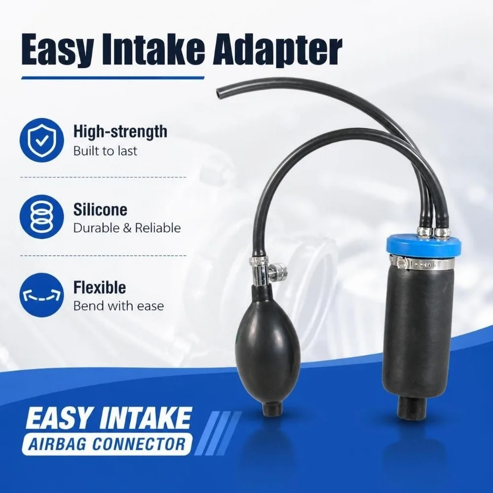 High-strength Smoky Leak Finder Device Silicone Universal Inflatable Bladder Detector Sealing Flexible Leak Diagnostic Tool
