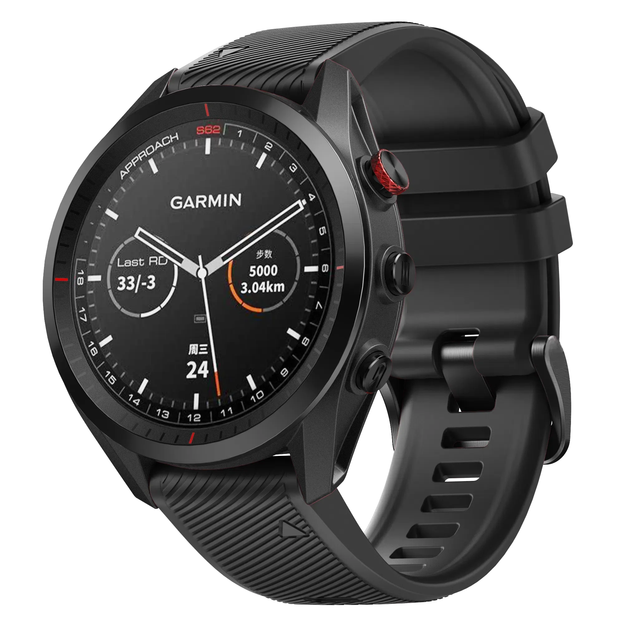 حزام سيليكون مسامي للغارمين 22 ملم لـ Garmin Fenix 7/ approach s60/ quatix5.