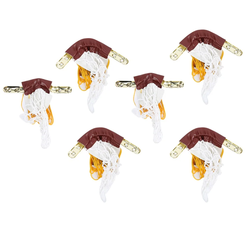 

6 шт. сетчатые сумки, сумка для бильярдных шаров, железные угловые края, прочная сетка для строительного бильярдного стола, простой в установке карман для снукера