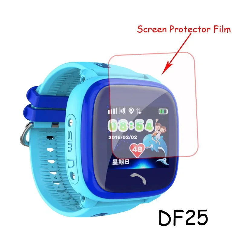 HD Glass Screen Protector Film for DF25 DF25G DF25W DF27 DF31G DF33  HW11 Baby Kids Child Smart Watch Smartwatch Accessories