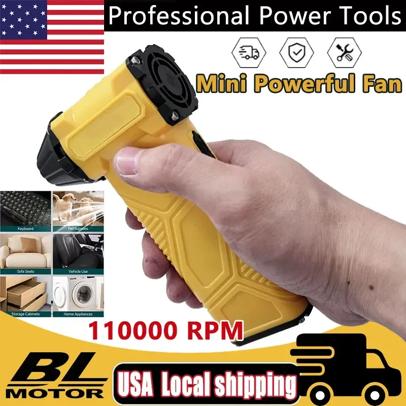 

Подходит для DEWALT, 110000 об/мин, мощный жестокий вентилятор, воздуходувка типа C, пылесос, зарядка сильного ветра, бесщеточный турбовентилятор