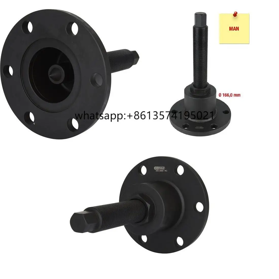 

Wheel hub puller for MAN, 2-piece (92291516118488)