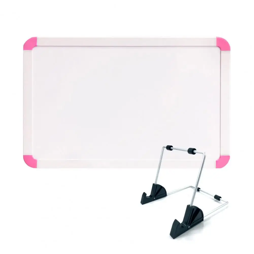 

Magnetic Whiteboard with Foldable Stand Portable Double-sided Magnetic Set for Home Office School Use for Drawing