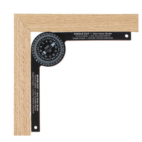 Mitre Saw Protractor Woodworking Scale Meter Gauge Tools Carpenter Angle Finder Level With Marking Pencil ABS Angle Finder