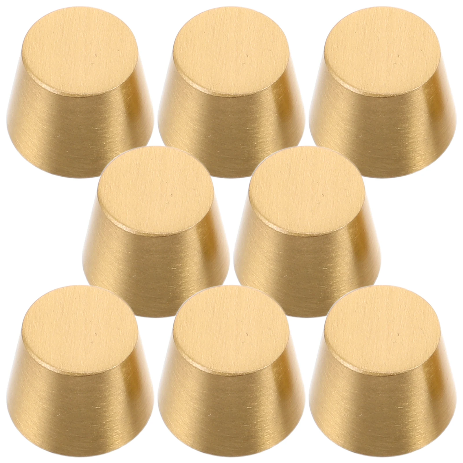 8pcs Brass Cutting Board Feet Brass Riser Feet Furniture Hardware Replacement Parts For Wooden Display Tray Wood Cutting Board