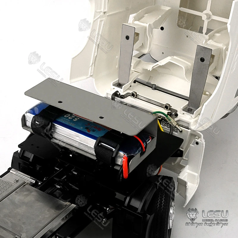 LESU Für 1/14 Tamiya Fh16 Traktor-LKW-Modell Spielzeug DIY Modifiziertes Zweite-Boden-Plattform-Set G-6243 RC-Zubehör – Detail 9