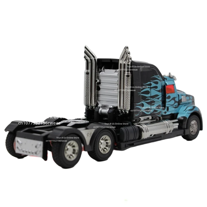 Na Stanie Takara Tomy Transformer Movie 4 AOE Limited Edition QTZ-01 Optimus Prime Kolekcjonerska Figurka Akcji Ruchoma Robot Model