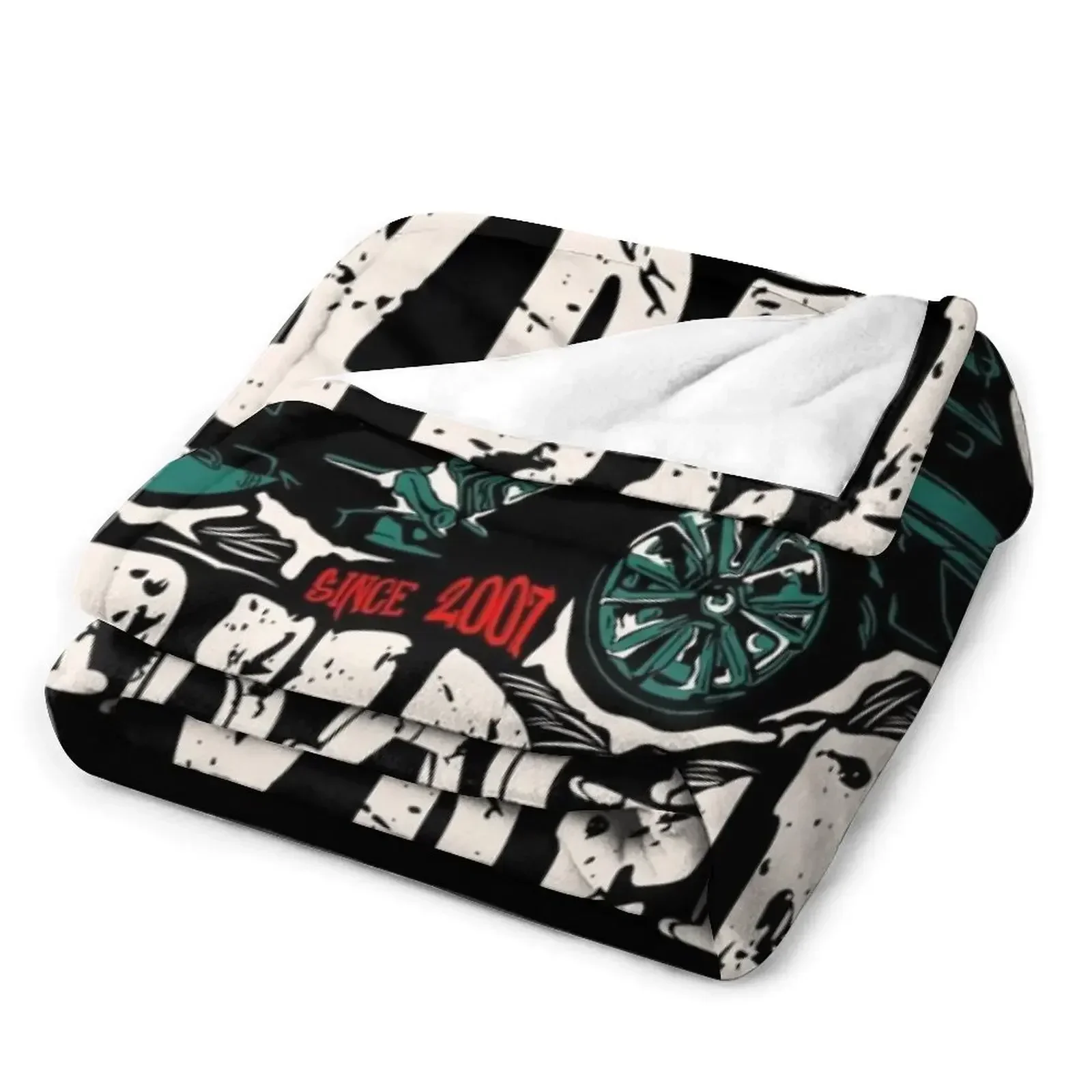 Can-Am Spyder Retro Throw Blanket funny gift Thermal Kid'S Blankets