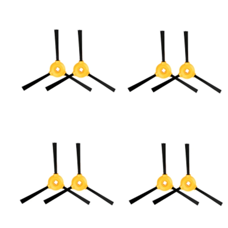 8 шт. боковая щетка для робота-пылесоса ECOVACS Deebot DN620 DN621 DH35 DH36 DH43 DH45 Yeedi K600 K700, комплект запасных частей