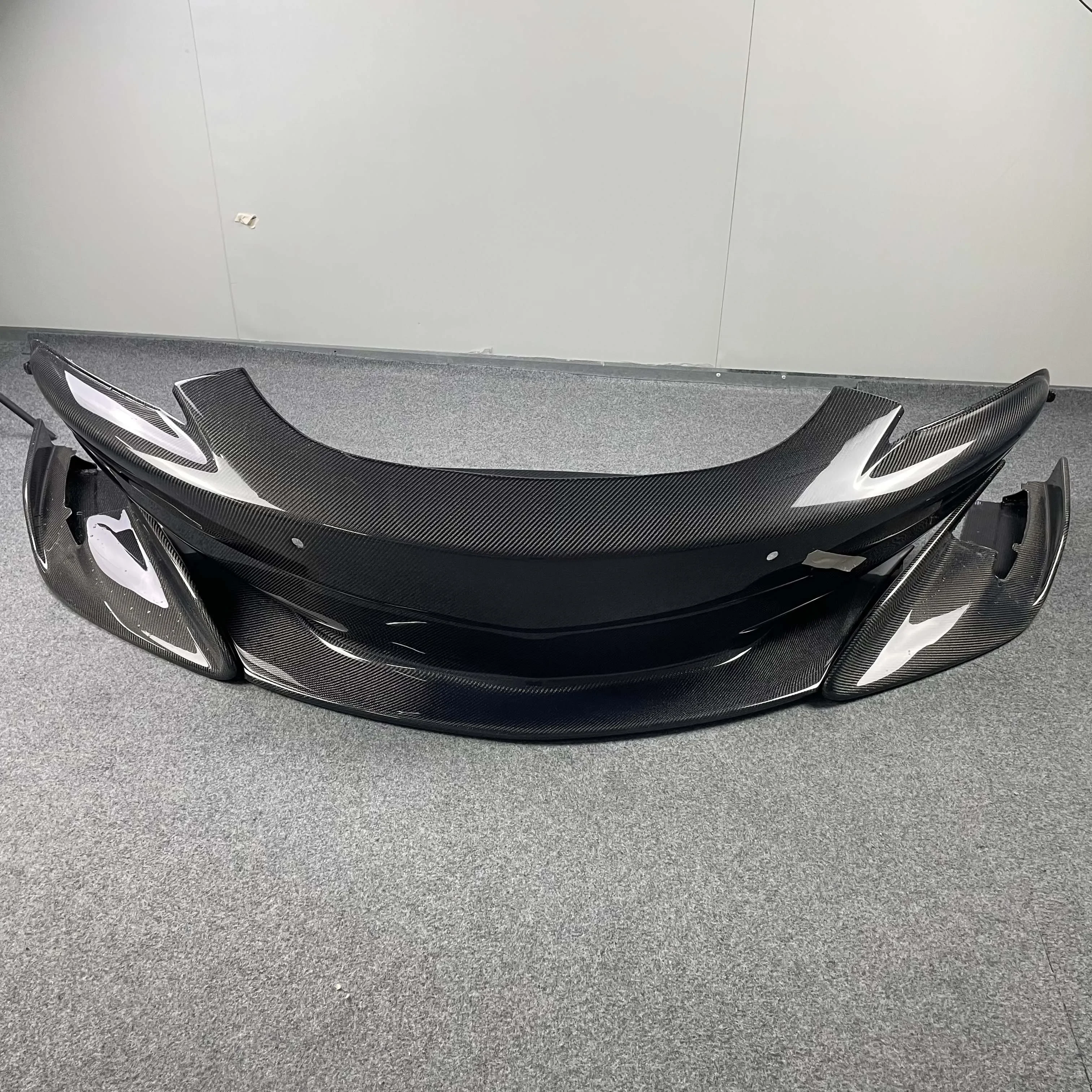 Factory price Mclaren 540c/570gt/570s  carbon fiber front bumper lip  upgrade to 600LT front splitter lip