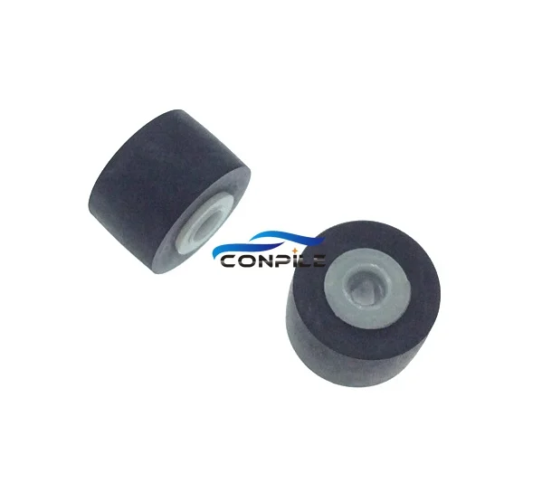 4pcs 11mmx8x2 retractor press wheel belt pulley rubber audio pressure recorder cassette deck pinch roller tape Stereo player image 6