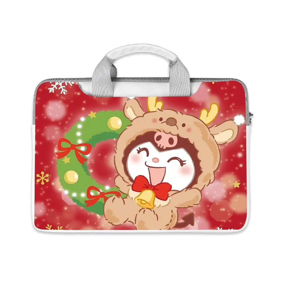 

Сумка для ноутбука Hello Kitty Kurome 12, 13,3, 14, 15, 15,6, 16 дюймов для ноутбуков Macbook, компьютеров, сумка-портфель, сумка для хранения, праздничный подарок