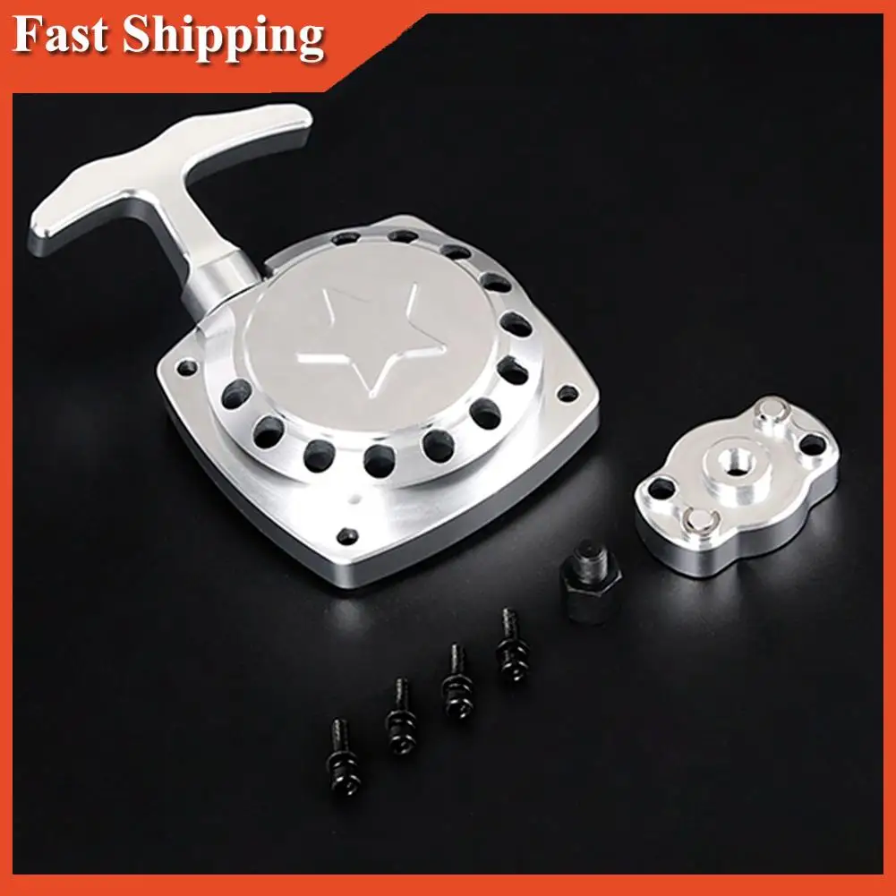 Efficient Easy To Start Pull Starter For 45CC 71CC 4 Bolts Engines For 1/5 HPI ROFUN BAHA ROVAN KM BAJA 5B 5T 5SC Rc Car Parts