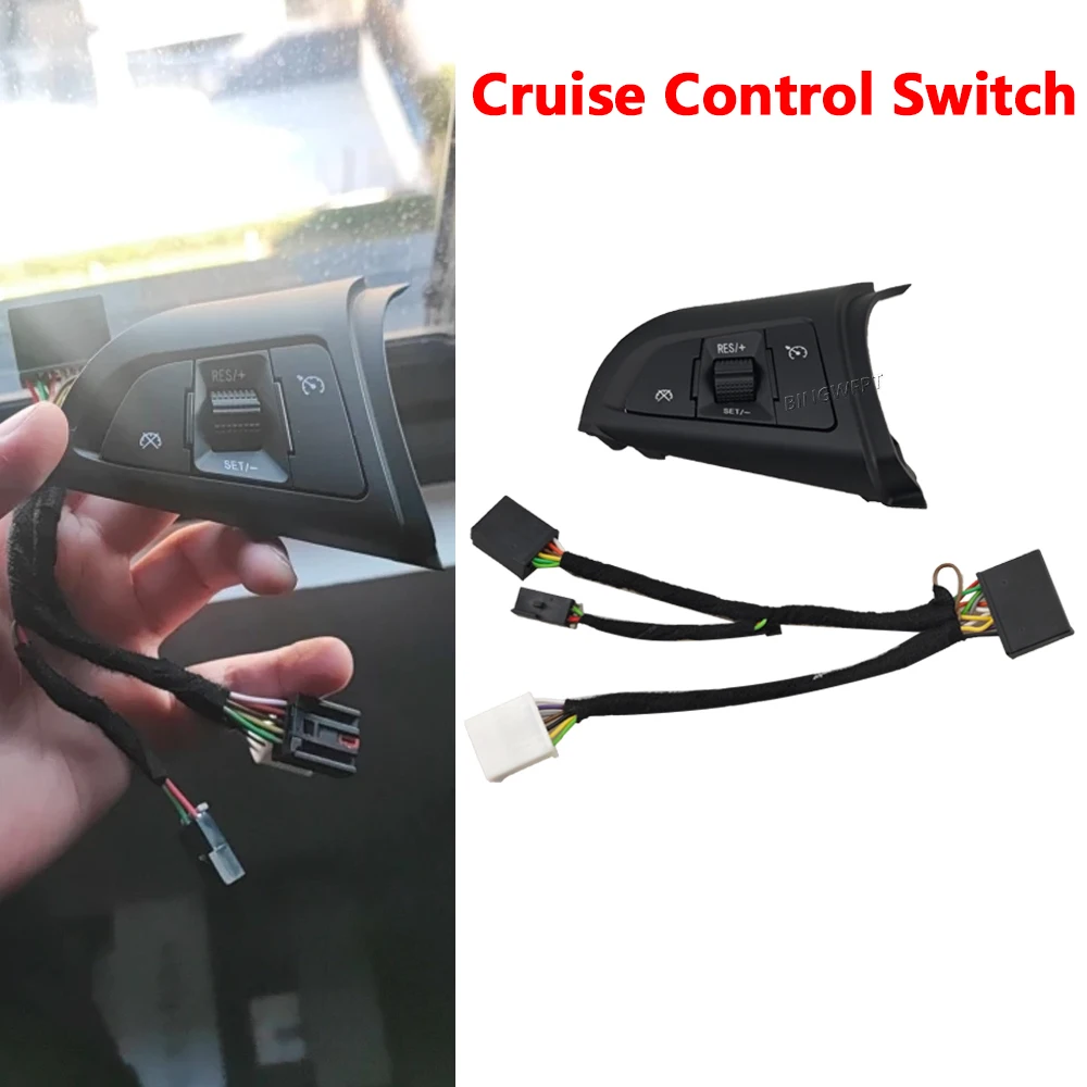 

Audio Phone Cruise Control Switch For Chevrolet Cruze 2009 2010 2011 2012 2013 2014 Steering Wheel Button