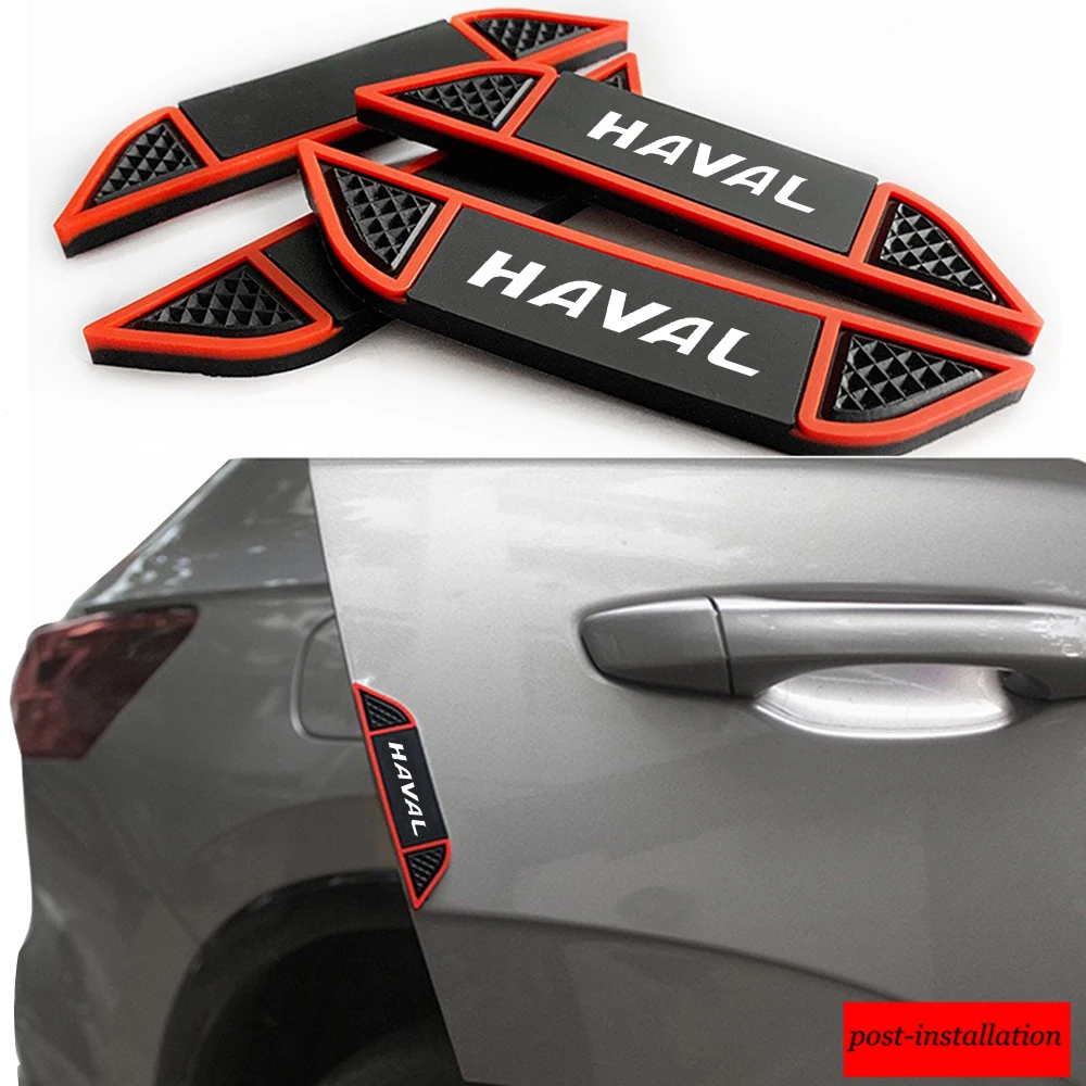 4pcs Protective Strip Car Side Door Edge Protector Scrape Guard Bumper Guards Handle for Haval Jolion X DOG XY H2 H3 H5 H7 H8 M4