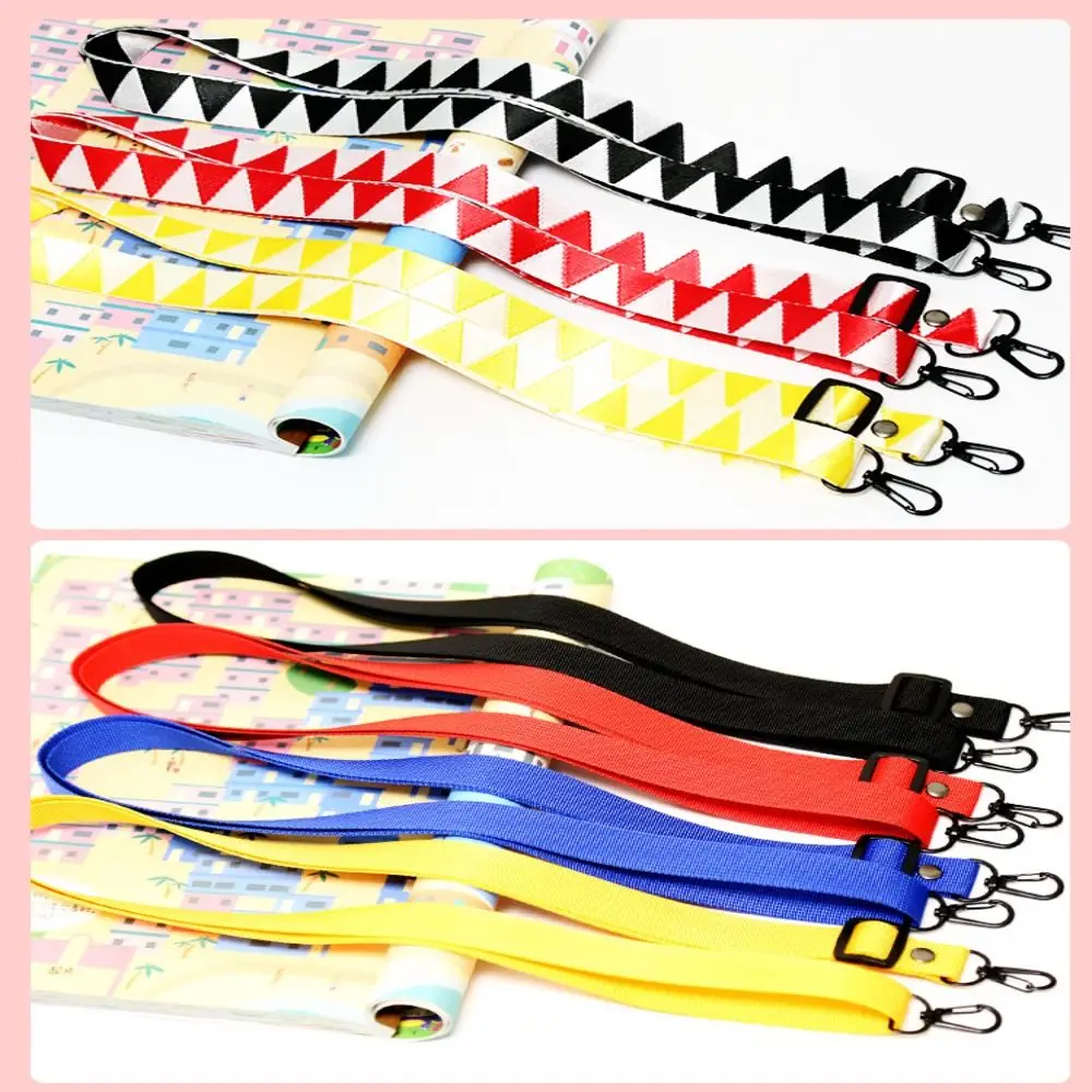 High Quality Dacron Woven Strap Shoulder Hanging Rope Strap Adjustable Replacement Bag Belt 130cm Long Mobile Phone Strap