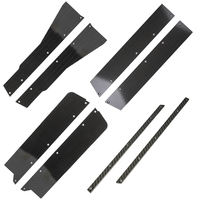 For 1/7 ARRMA FELONY INFRACTION 6S LIMITLESS F1 V2 Car 2pcs Carbon Fiber Simulation Side Skirt Set Upgrade Parts ARA320509