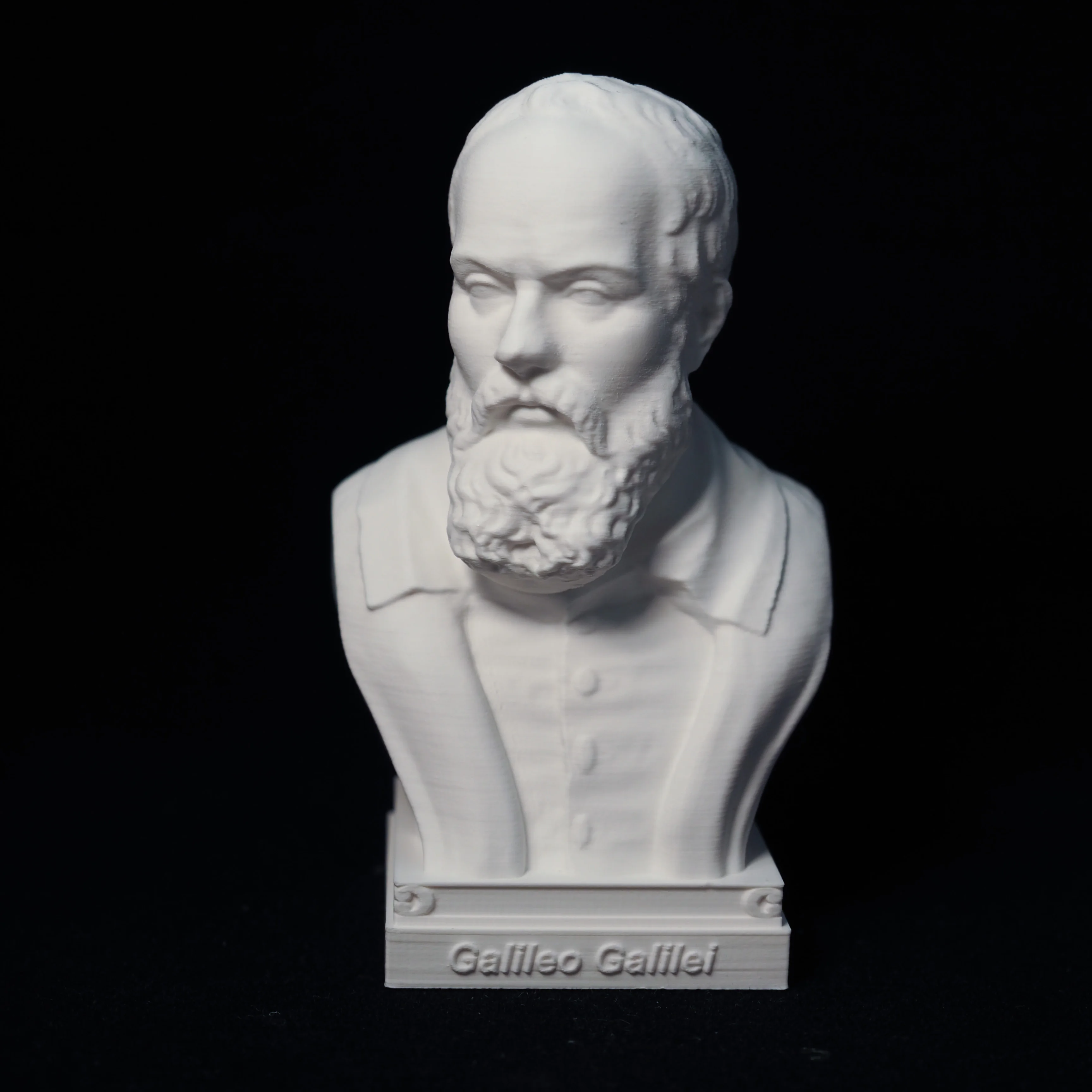 Galileo ornaments statue model ornaments bust crafts great man portrait desk desk, 3D printing PLA plastic materia