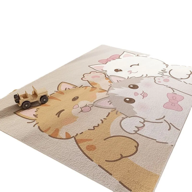 VIKAMA Children's Room Carpet, Living Room, Study, Toy Reading Area, Baby Crawling Mat, Play Mat, Home Decoration view 3