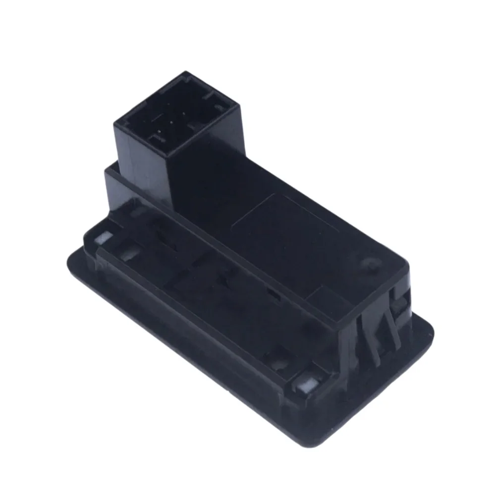 Liftgate Actuator As Shown Trunk Lid Button Black Finish Component Robust Plastic Construction For Daily Vehicle Use