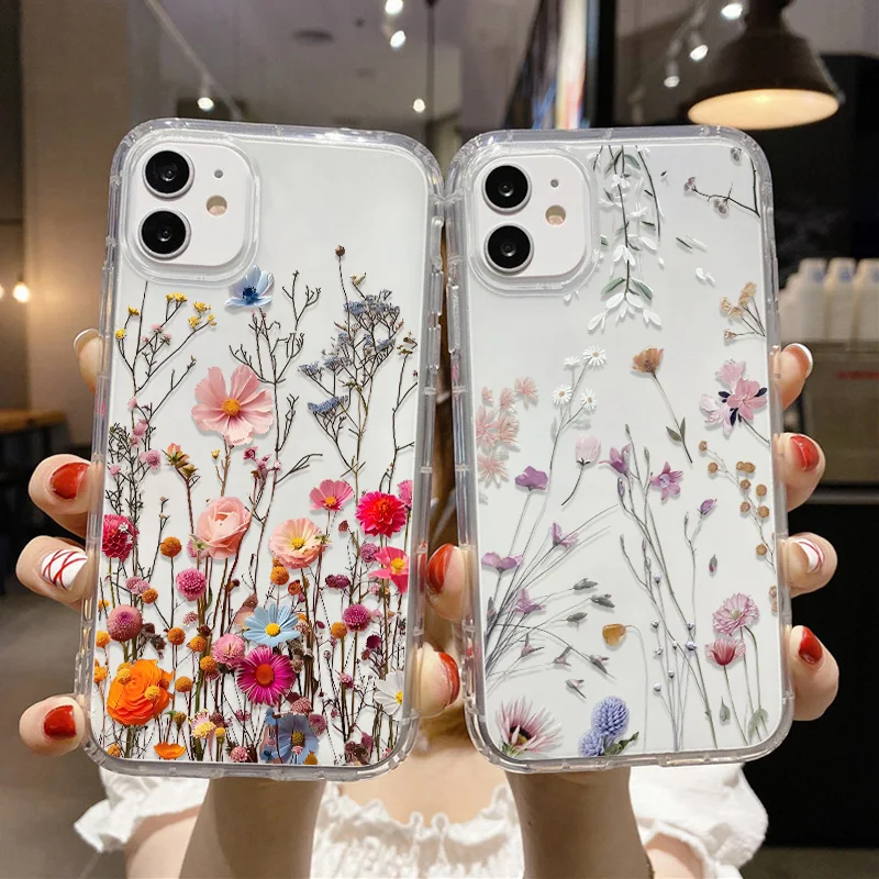 Flower Phone Case For iPhone 17 Case iPhone 15 13 14 11 12 1