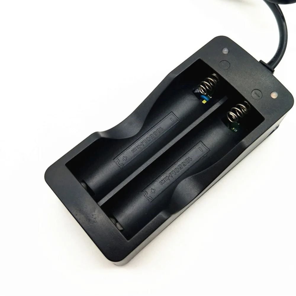 18650 Battery Charger EU Plug 2 Slots Smart Charging Safety Fast Charge 18650 Li-ion Rechargeable Lithium Battery Charger 4.2V - view 6