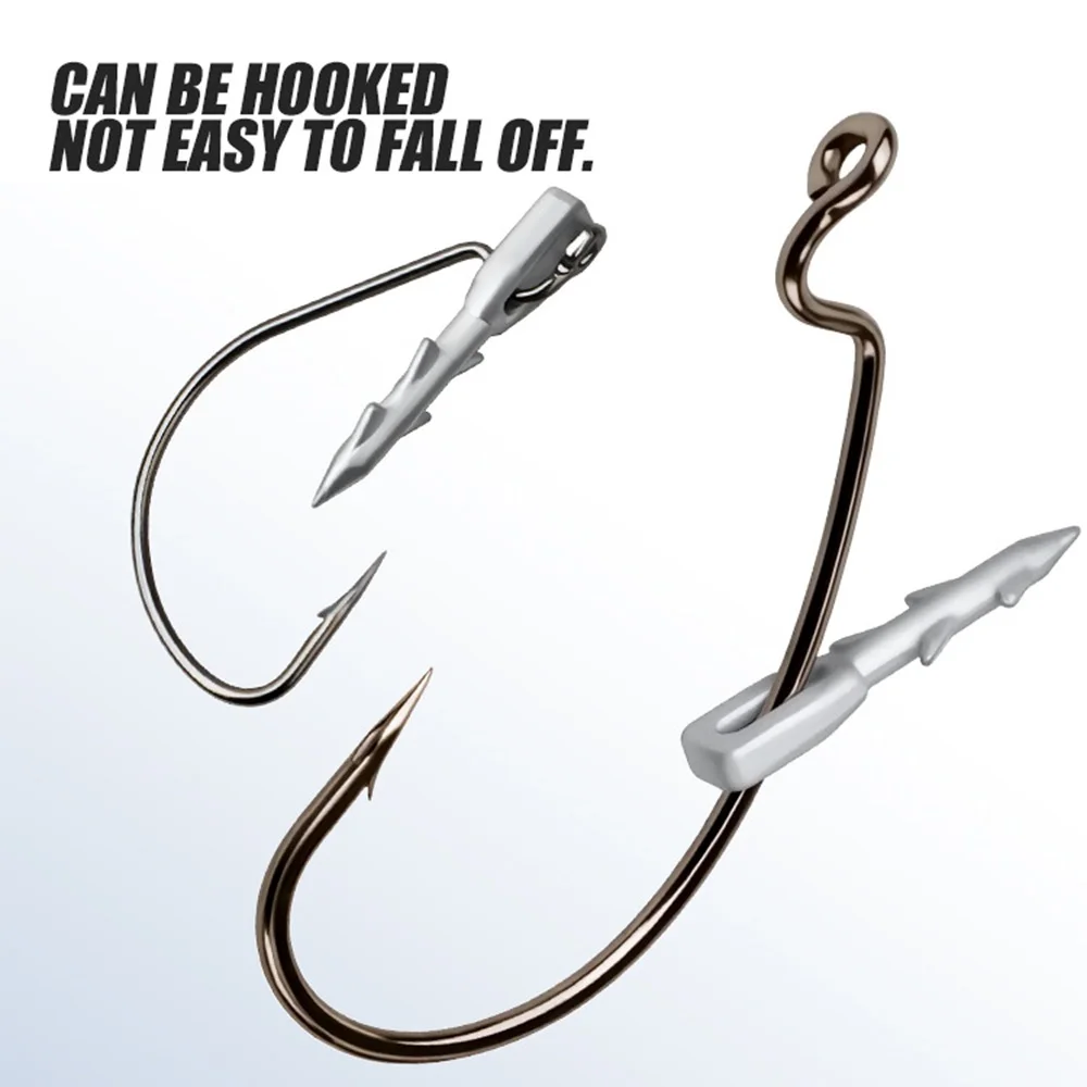 10pcs 0.6g-2.6g Fishing Weight Insert Die-Cast Lead Sinker Barbed Lure Plug for Soft Baits Worm Neko Rig Wacky Rig Fishing Tool view 4