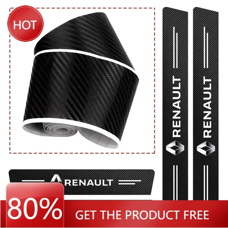 

2026 Горячие колпаки для ступиц Renault для Renault Megane 2 3 4 Twingo Clio Talisman Captur Trafic Kwid 1/4/5 шт. Накладка на пороги автомобиля