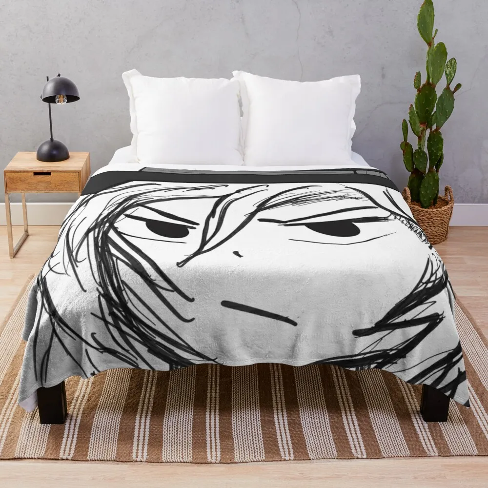 

Chibi Chuuya Throw Blanket Hairy Flannels Blankets